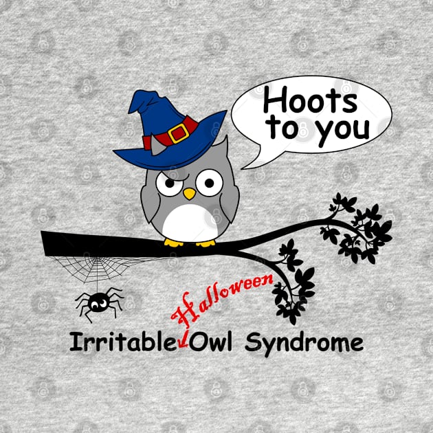 Irritable halloween owl syndrome by Fibre Grease